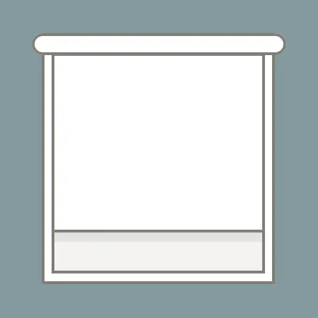 larger roller blind